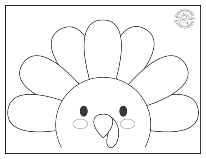 Thanksgiving coloring pages kids