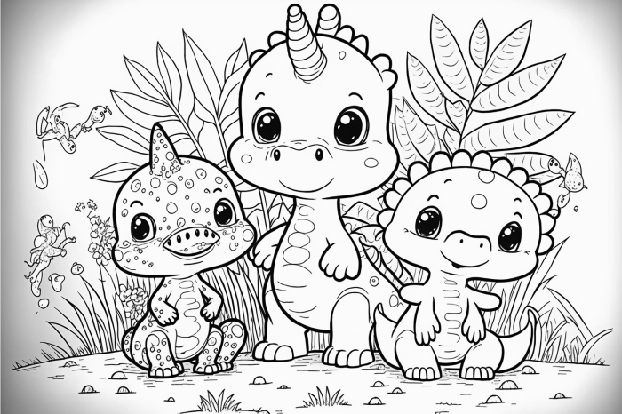 Coloring pages for kids.