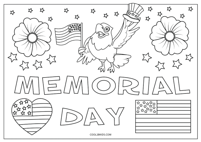 Memorial Day Coloring Pages for Kids