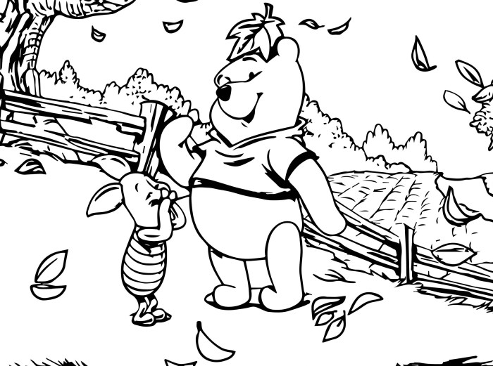 Fall coloring pages for kids printable