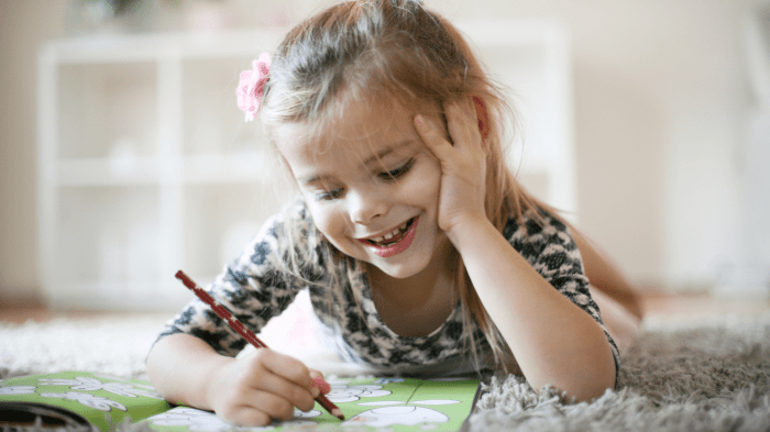 Custom kids coloring book