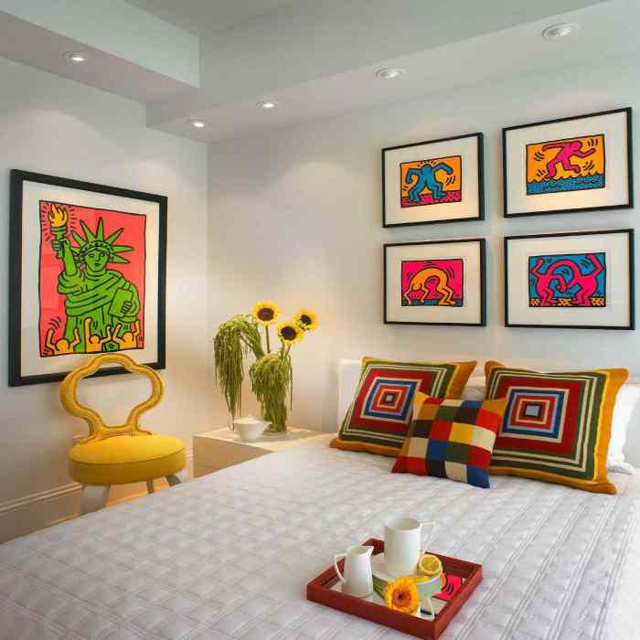 Colorful bedroom design ideas