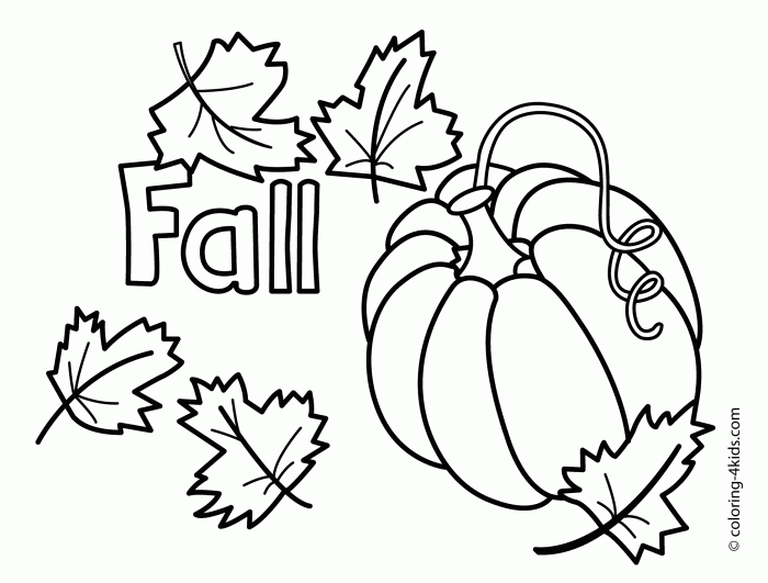 Fall Coloring Pages for Kids Printable Fun Autumn Activities