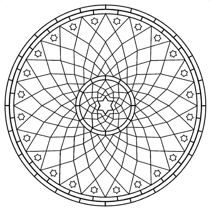 Free mandala coloring pages for kids