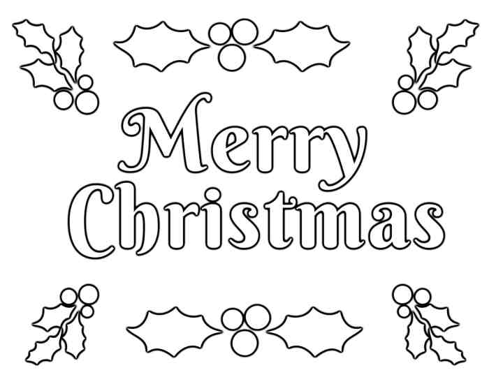 Christmas coloring pages printables