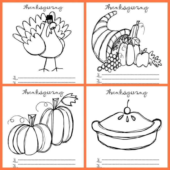 Thanksgiving Coloring Pages Kids