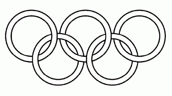 Olympics coloring pages for kids